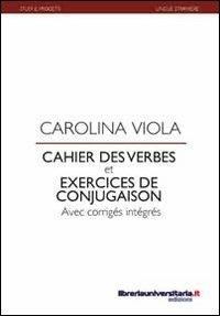 Cahier des verbes et exercises de conjugaison