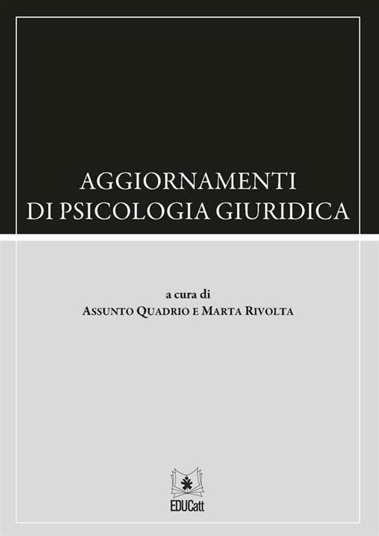 AGGIORNAMENTI DI PSICOLOGIA GIURIDICA