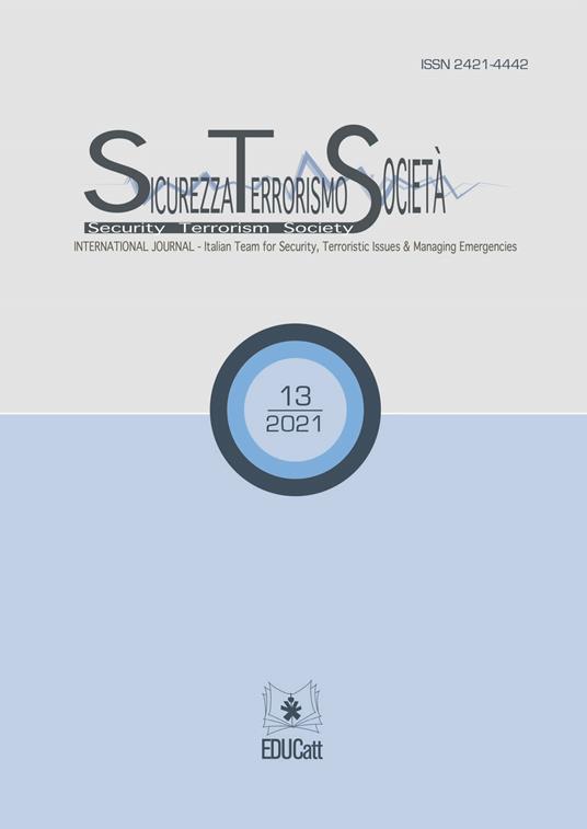 SICUREZZA, TERRORISMO, SOCIETA', INTERNATIONAL JOURNAL, 13/2021