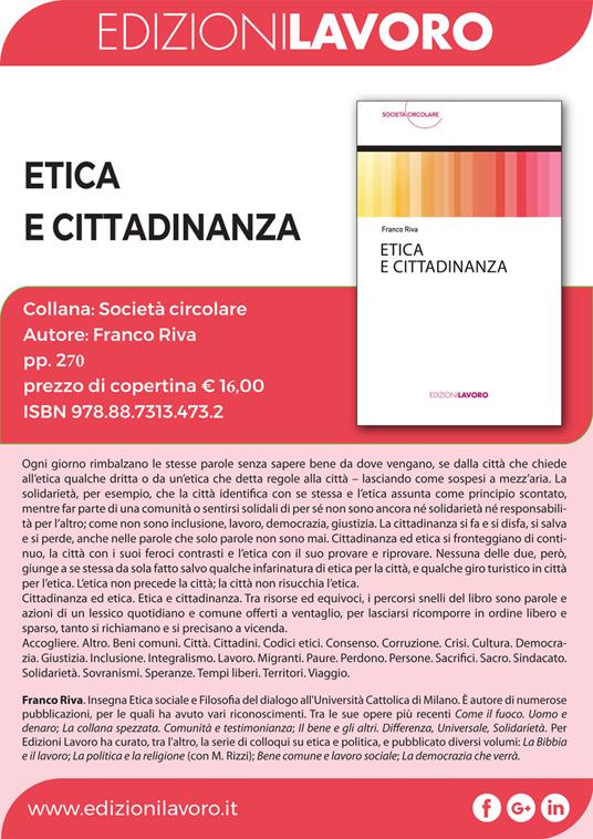 Etica e cittadinanza
