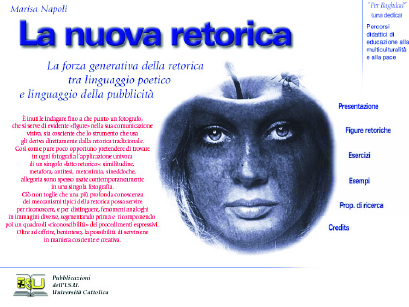 LA NUOVA RETORICA. (CD-ROM). LA FORZA GENERATIVA DELLA RETORICA TRA LINGUAGGIO POETICO E ...