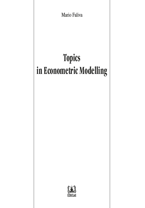 TOPICS IN ECONOMETRIC MODELLING