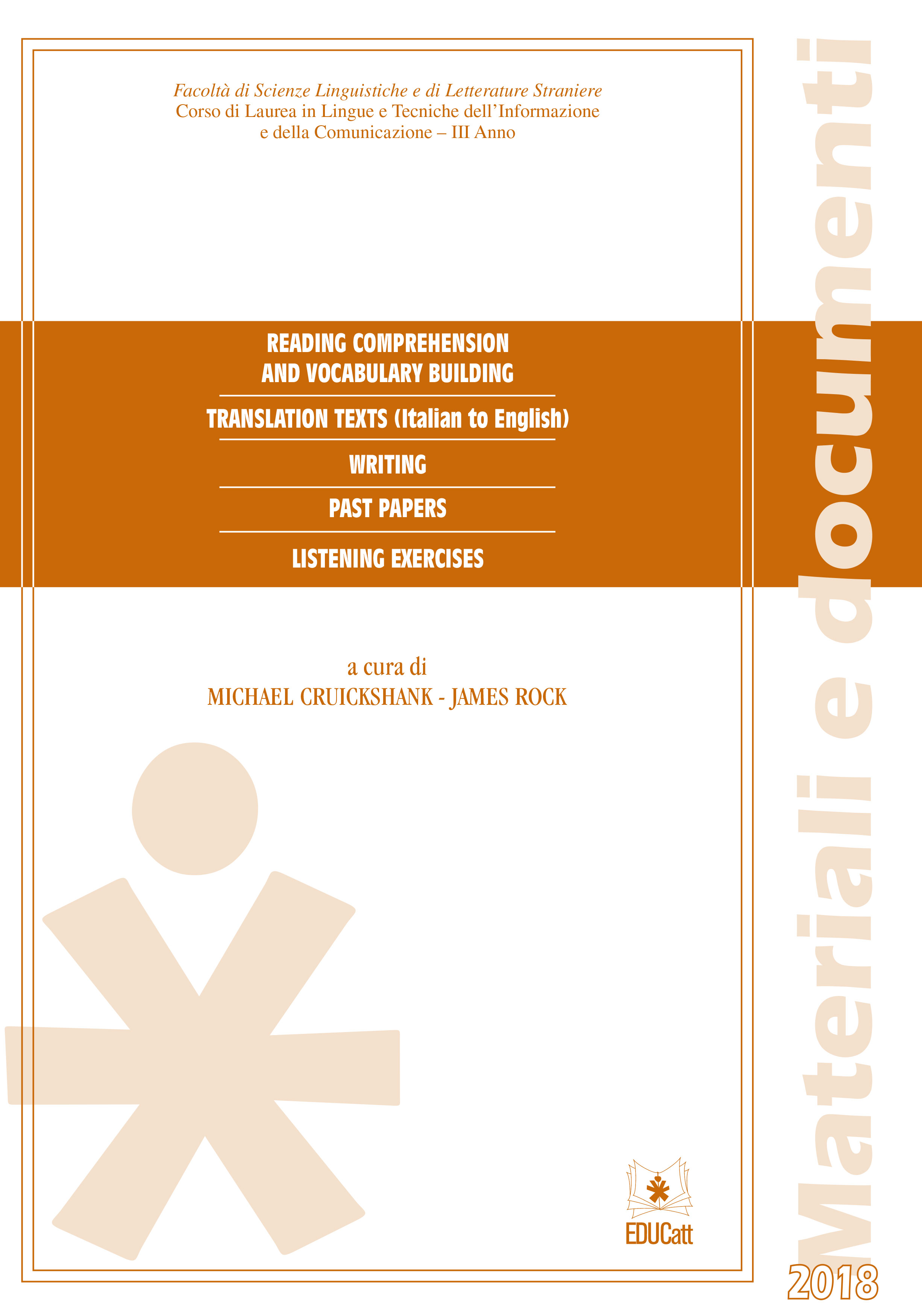 READING COMPREHENSION AND VOCABULARY BUILDING 2018