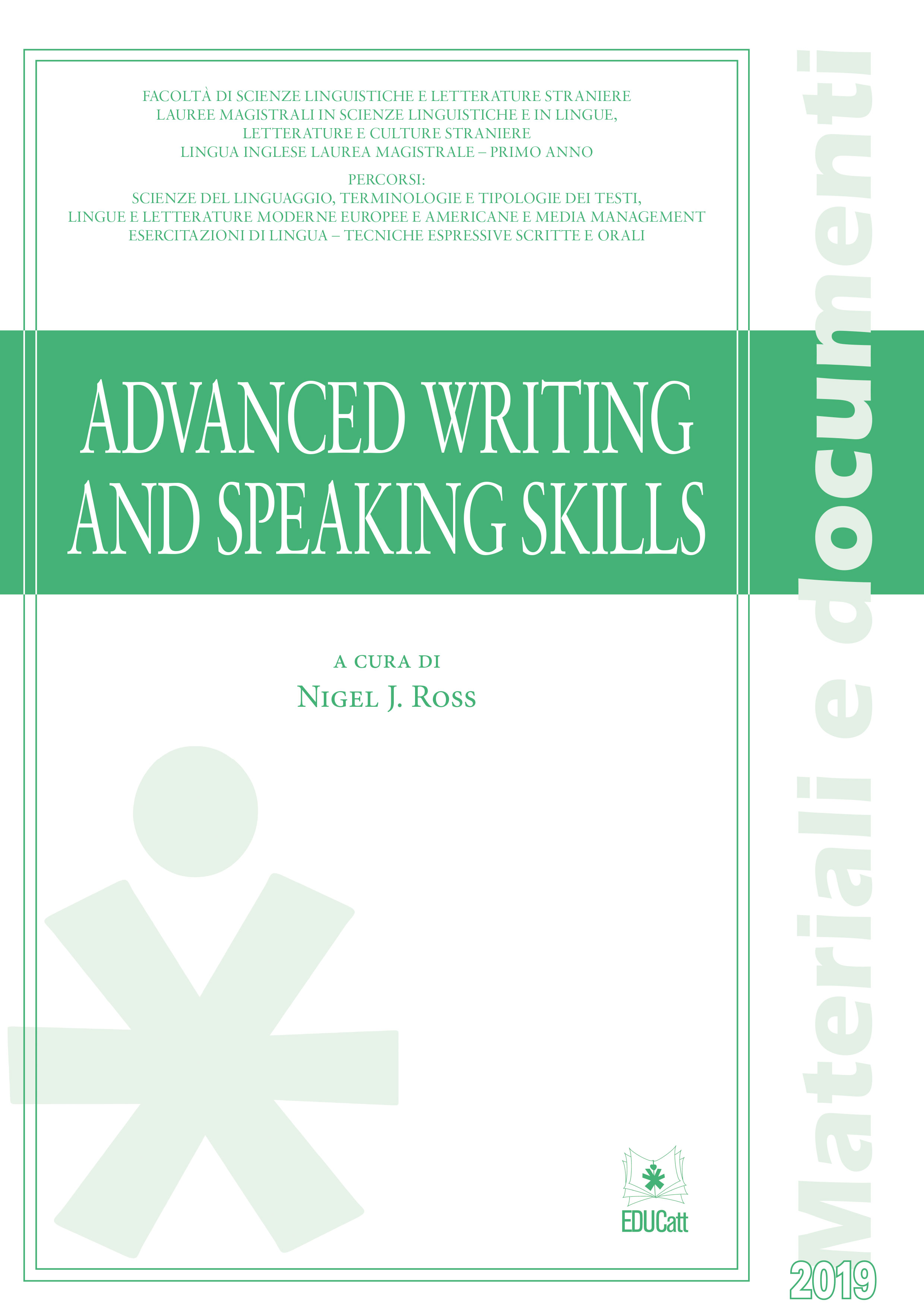 Advanced writing and speaking skills