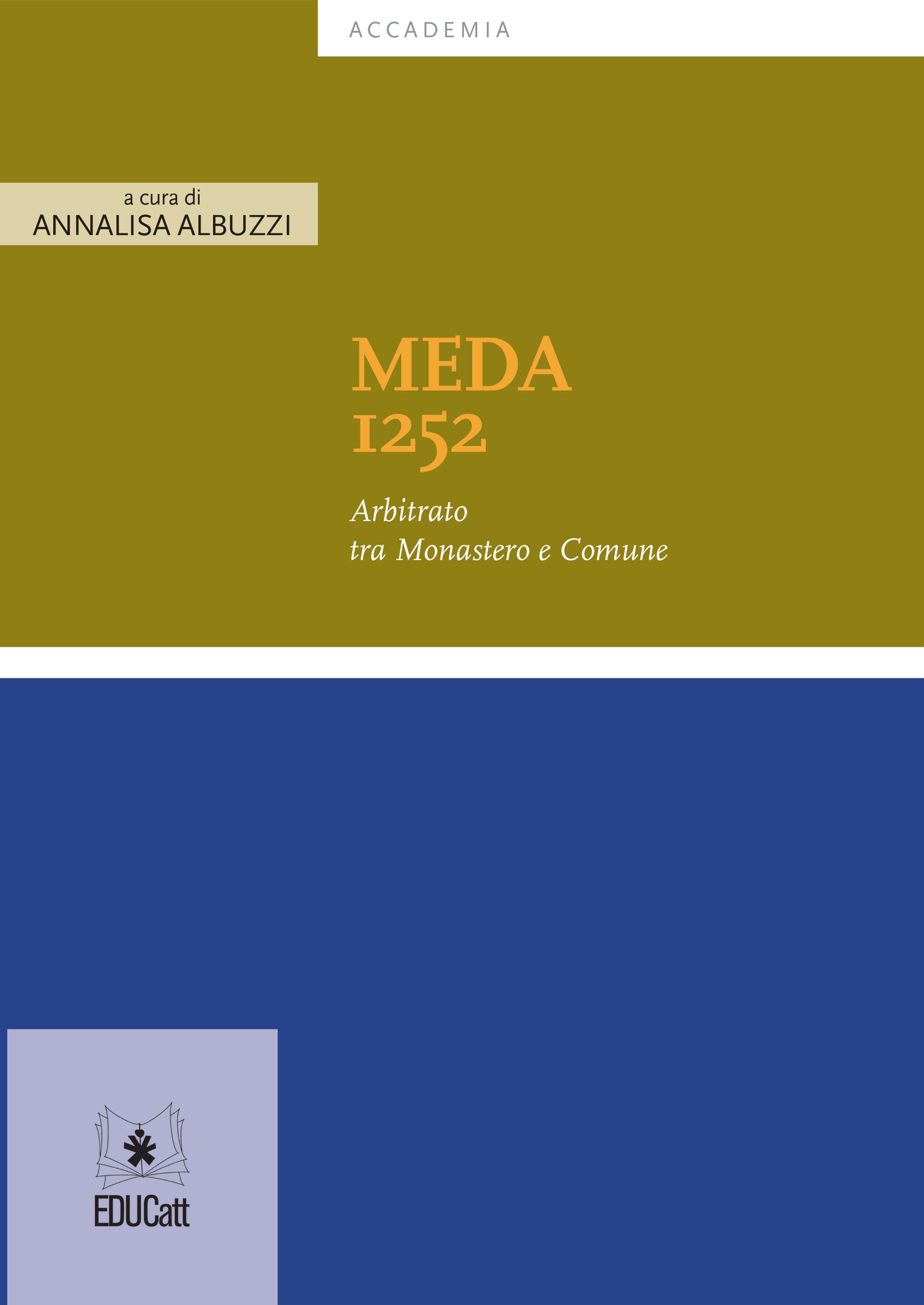 MEDA 1252 ARBITRATO TRA MONASTERO E COMUNE