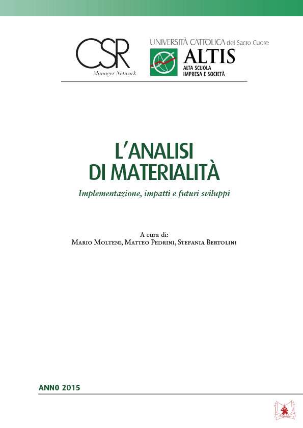 L'ANALISI DI MATERIALITA'. IMPLEMENTAZIONE, IMPATTI E FUTURI SVILUPPI