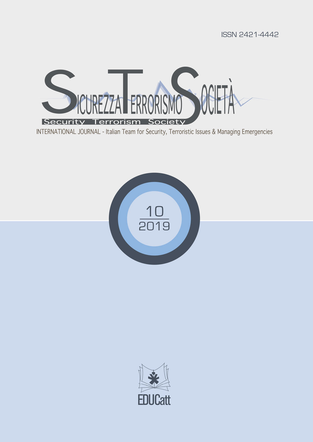 SICUREZZA, TERRORISMO, SOCIETÀ 10/2019