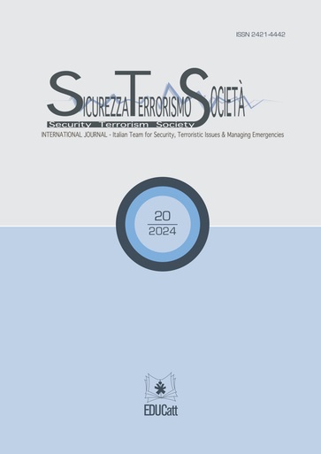 SICUREZZA TERRORISMO E SOCIETA 20/2024