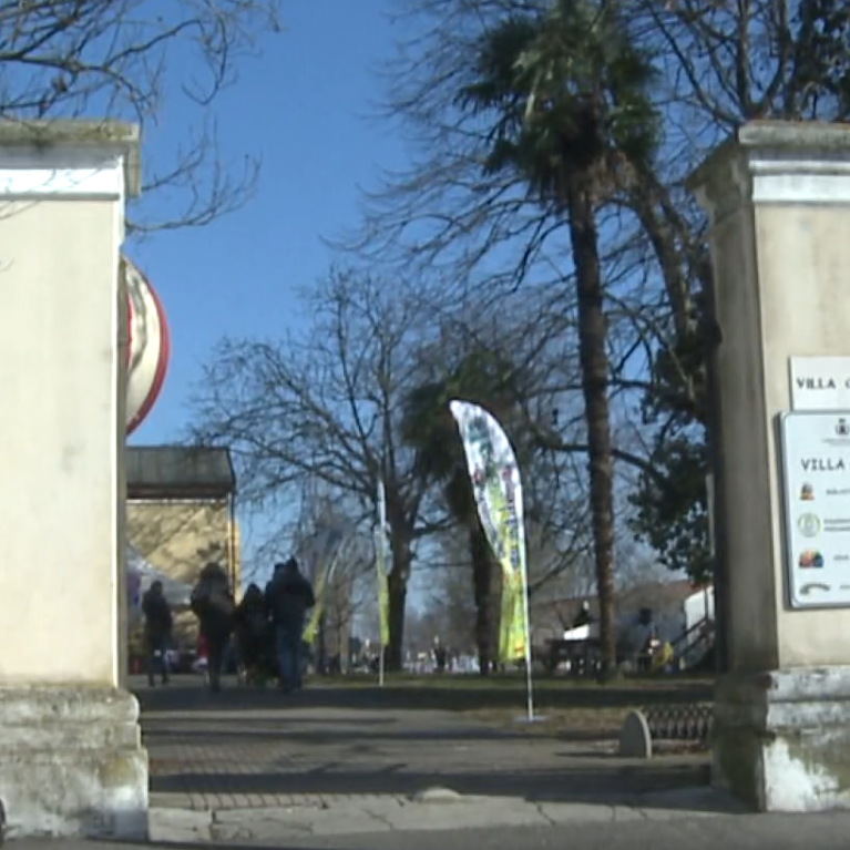 ingresso di villa Olivi