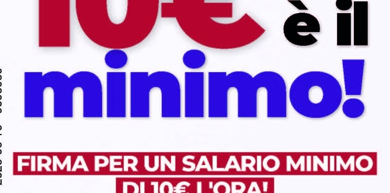 Raccolta firme per proposta di legge - scadenza 10/11/2023