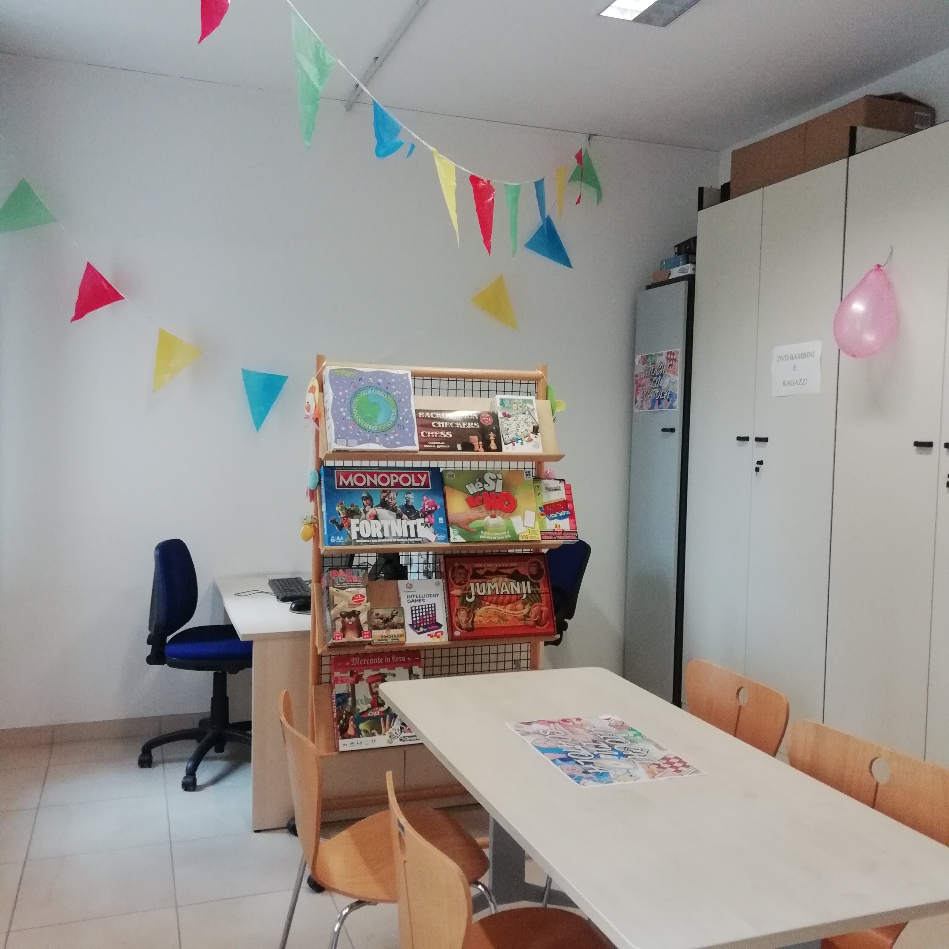 Foto stanza giochi