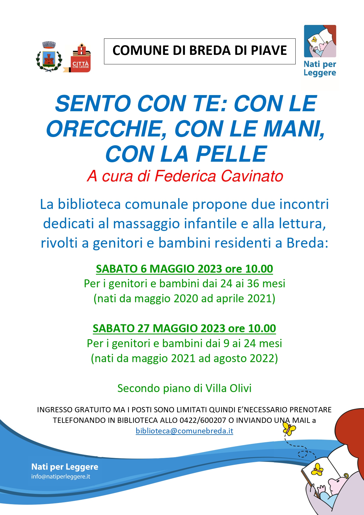 Locandina Nati per leggere