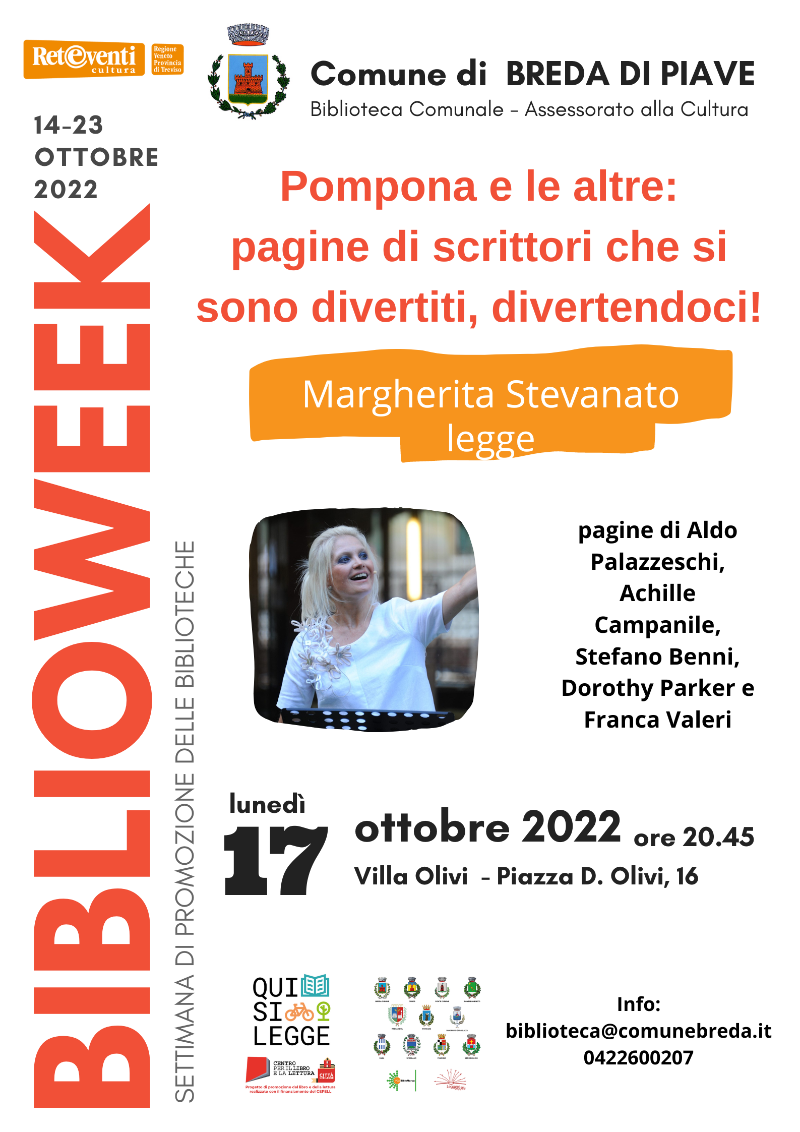 Locandina Biblioweek 2022