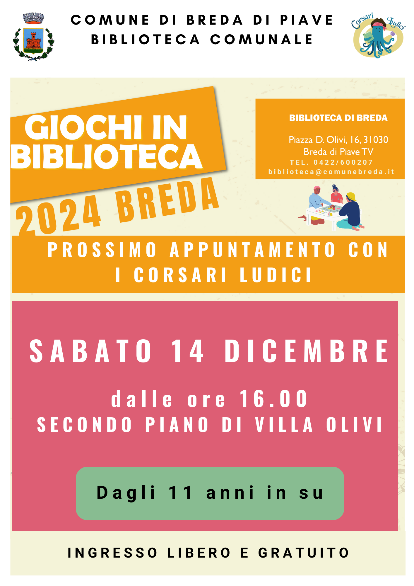 Locandina Corsari Ludici