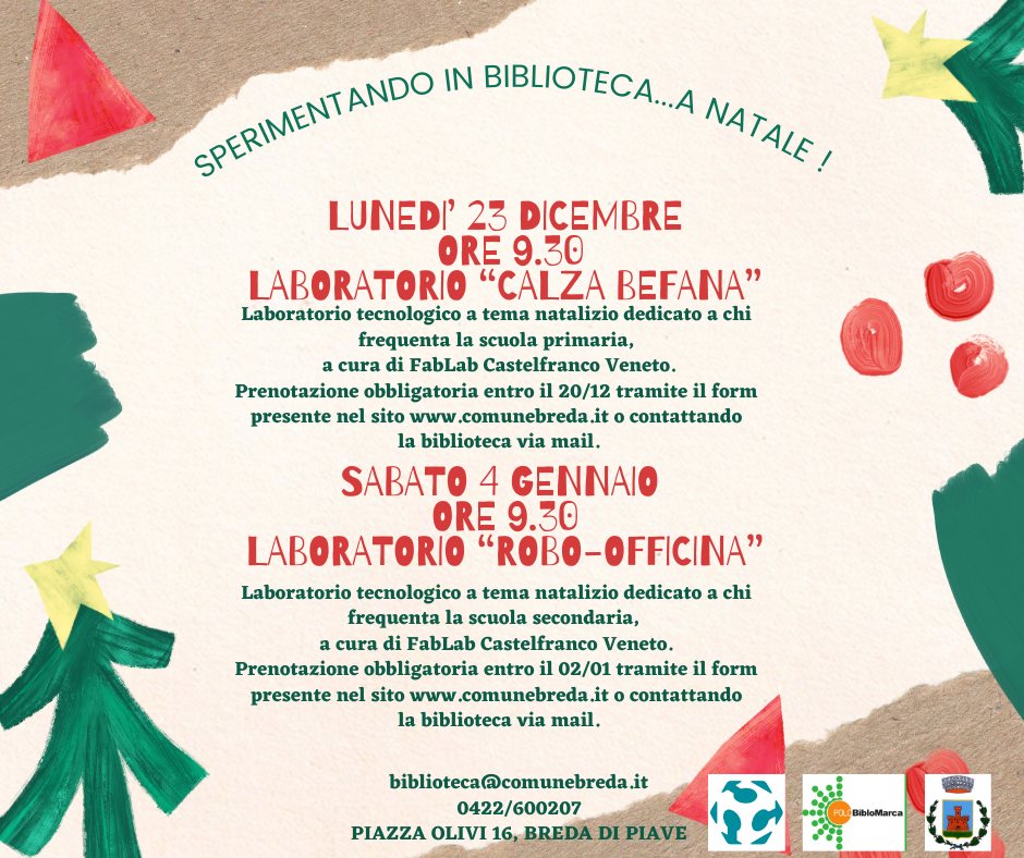 Locandina laboratori tecnologici