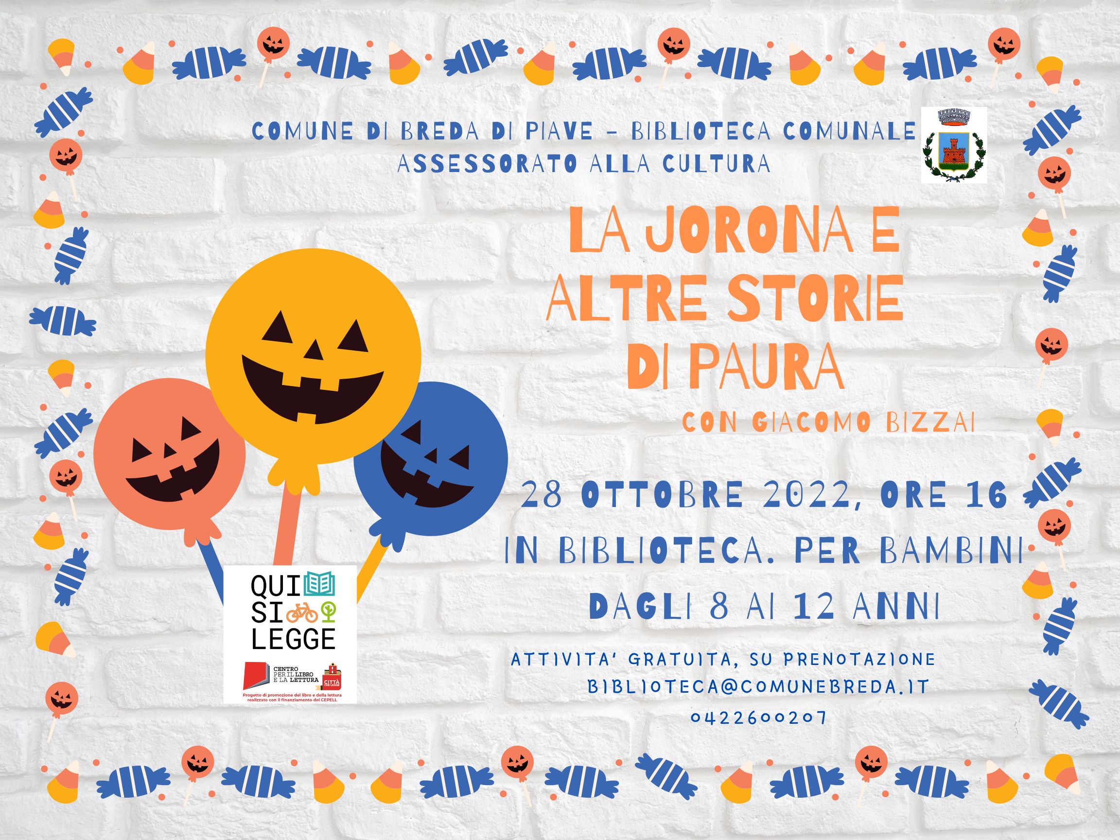 Locandina letture paura