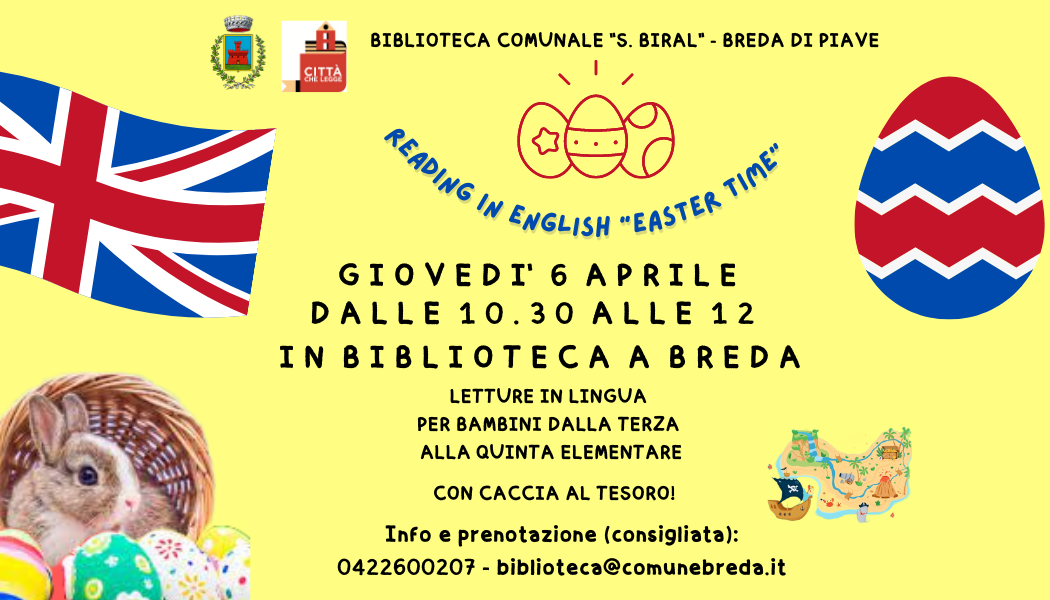 Locandina Letture in inglese