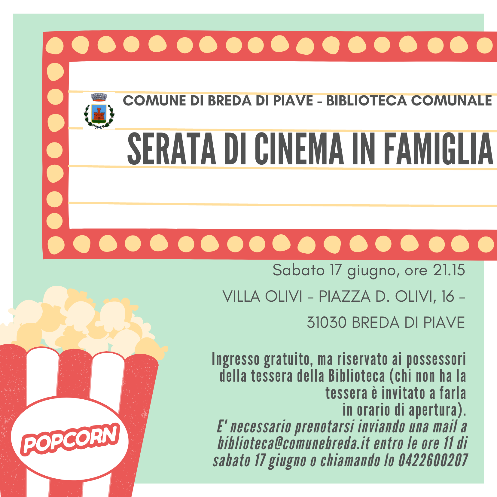 Locandina proiezione