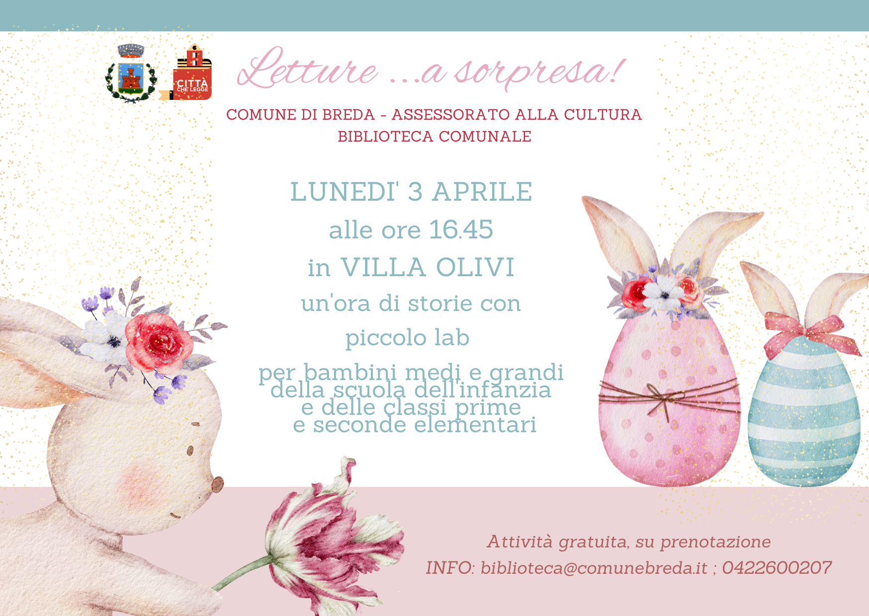 Locandina letture di Pasqua