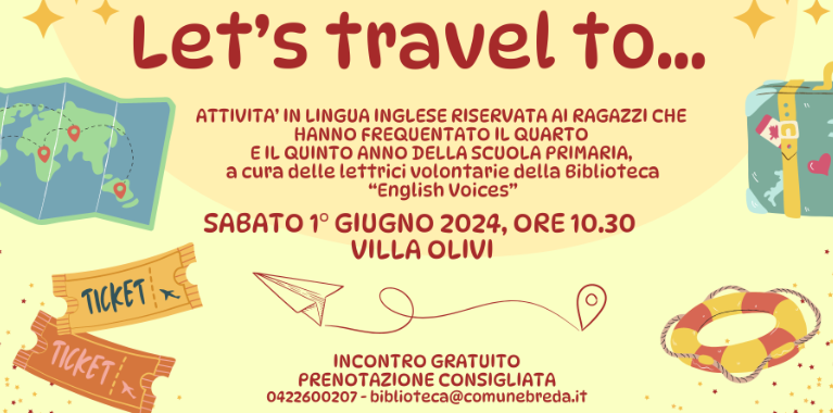 Attività in inglese in biblioteca