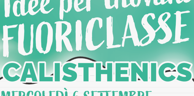 Workshop di CALISTHENICS