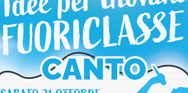 WORKSHOP DI CANTO gratuito per giovani 14-20 anni
