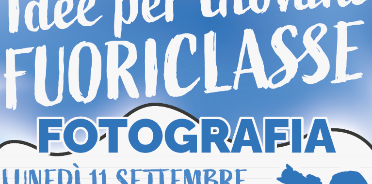 workshop di fotografia gratuito per giovani 14-20 anni
