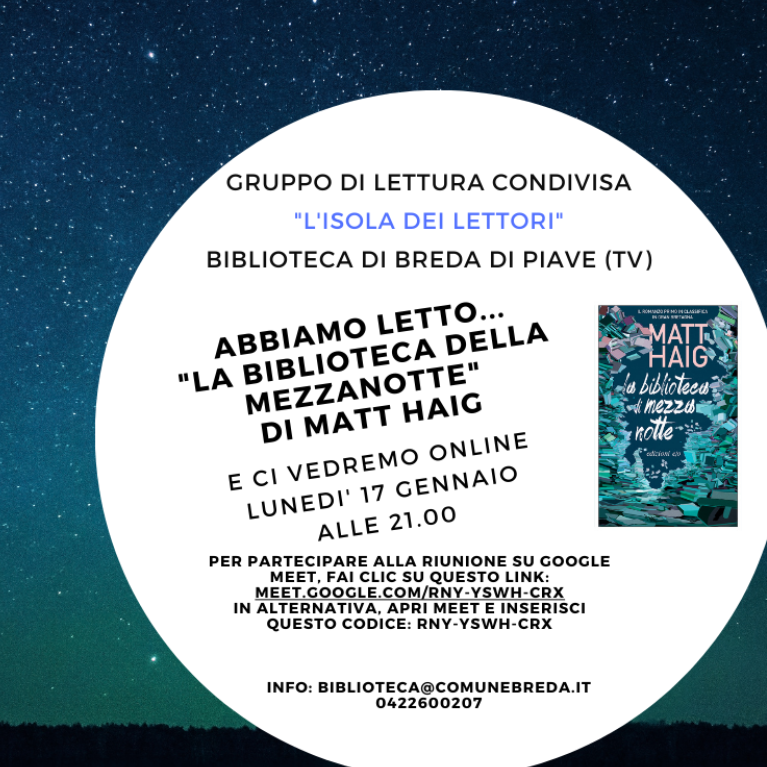 Incontro del gruppo di lettura condivisa