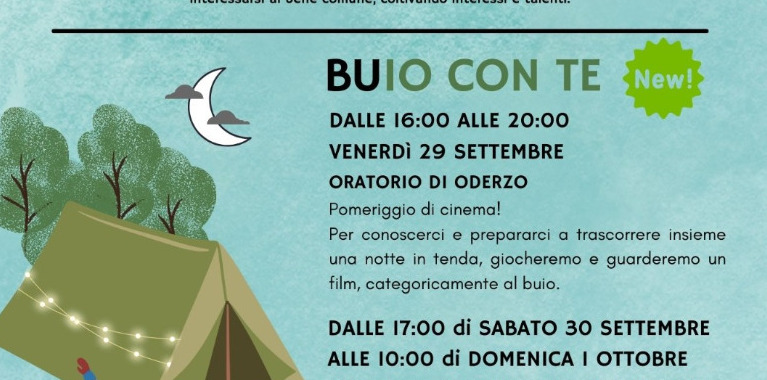 TI ASPETTO FUORI proposta per giovani 14-20 anni