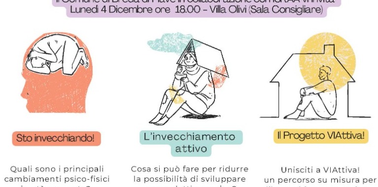 Progetto VIATTIVA per uno stile di vita salutare verso l'invecchiamento attivo