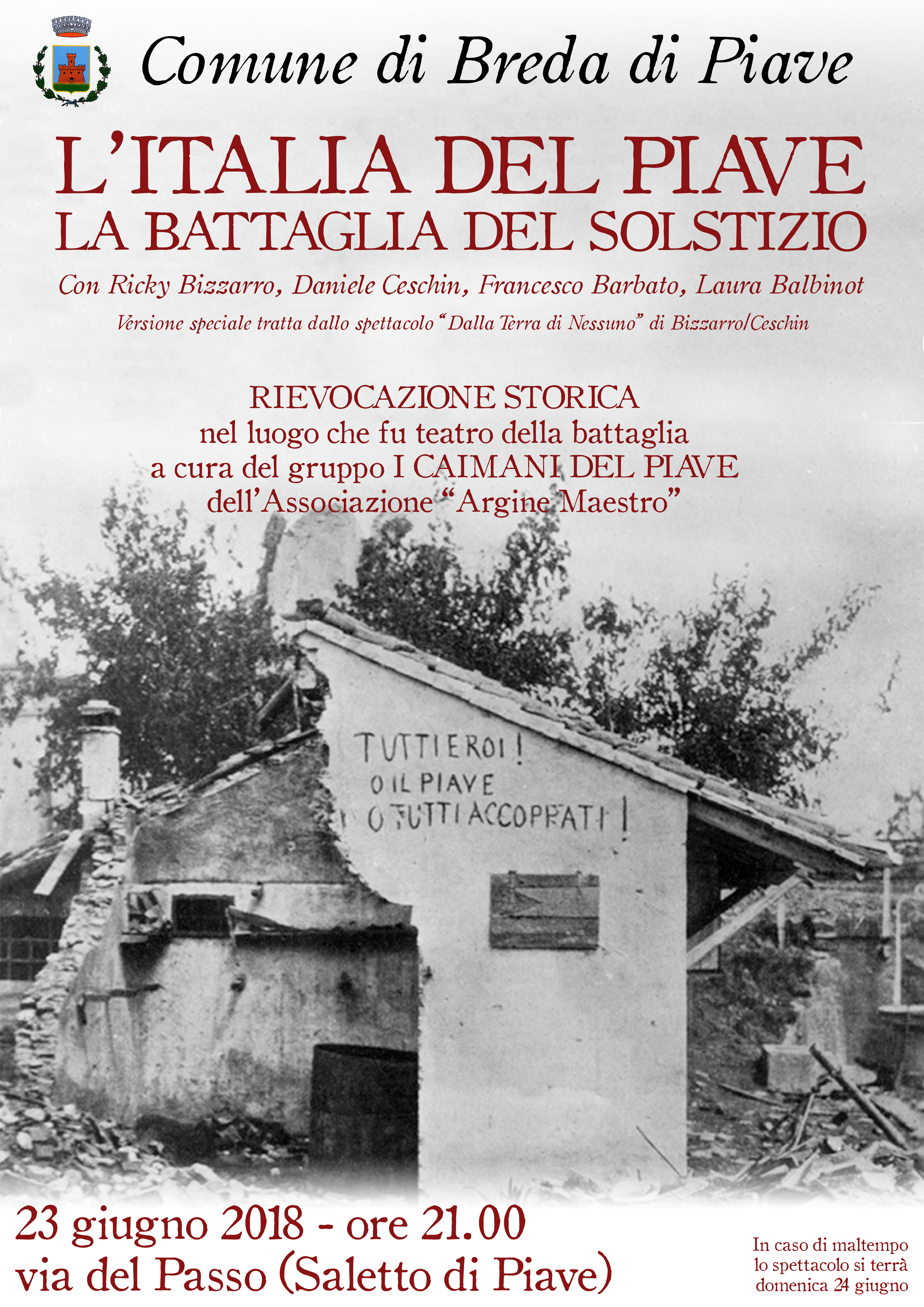 Locandina Battaglia Solstizio
