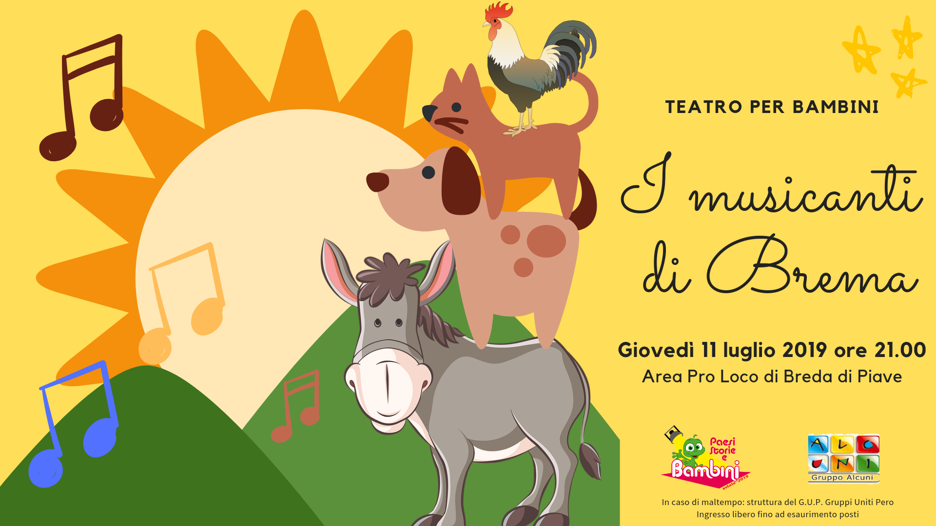 !!!Evento modificato!!! 