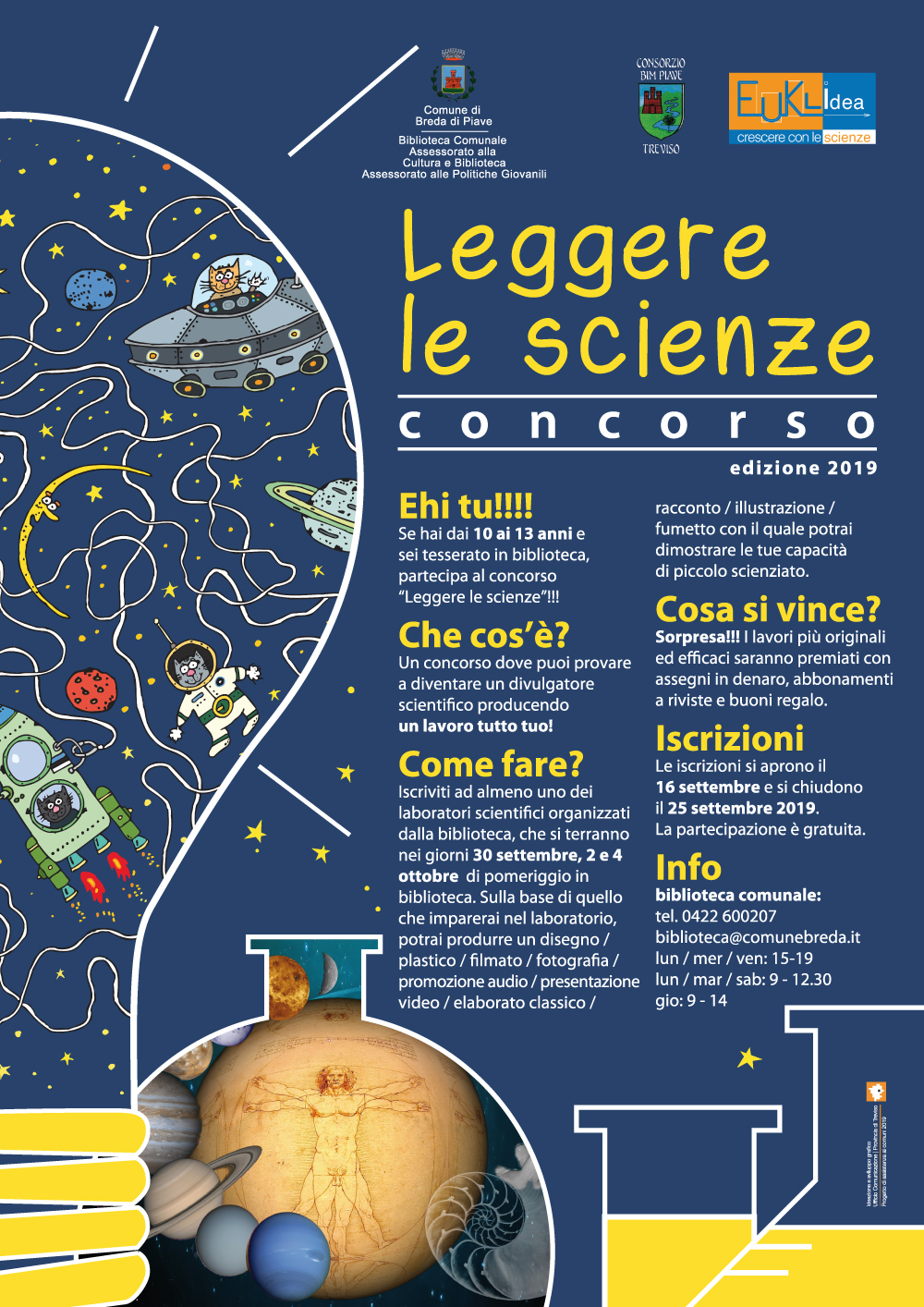 Al via le iscrizioni al concorso