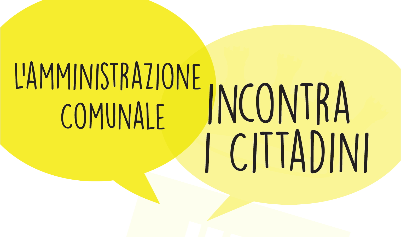 L'Amministrazione incontra i cittadini