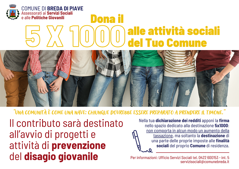 SCEGLI di donare il 5 per mille