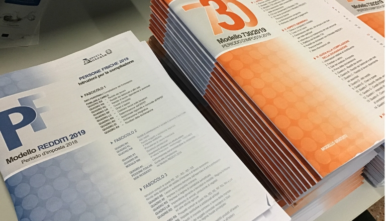 Foto modelli dichiarazione redditi