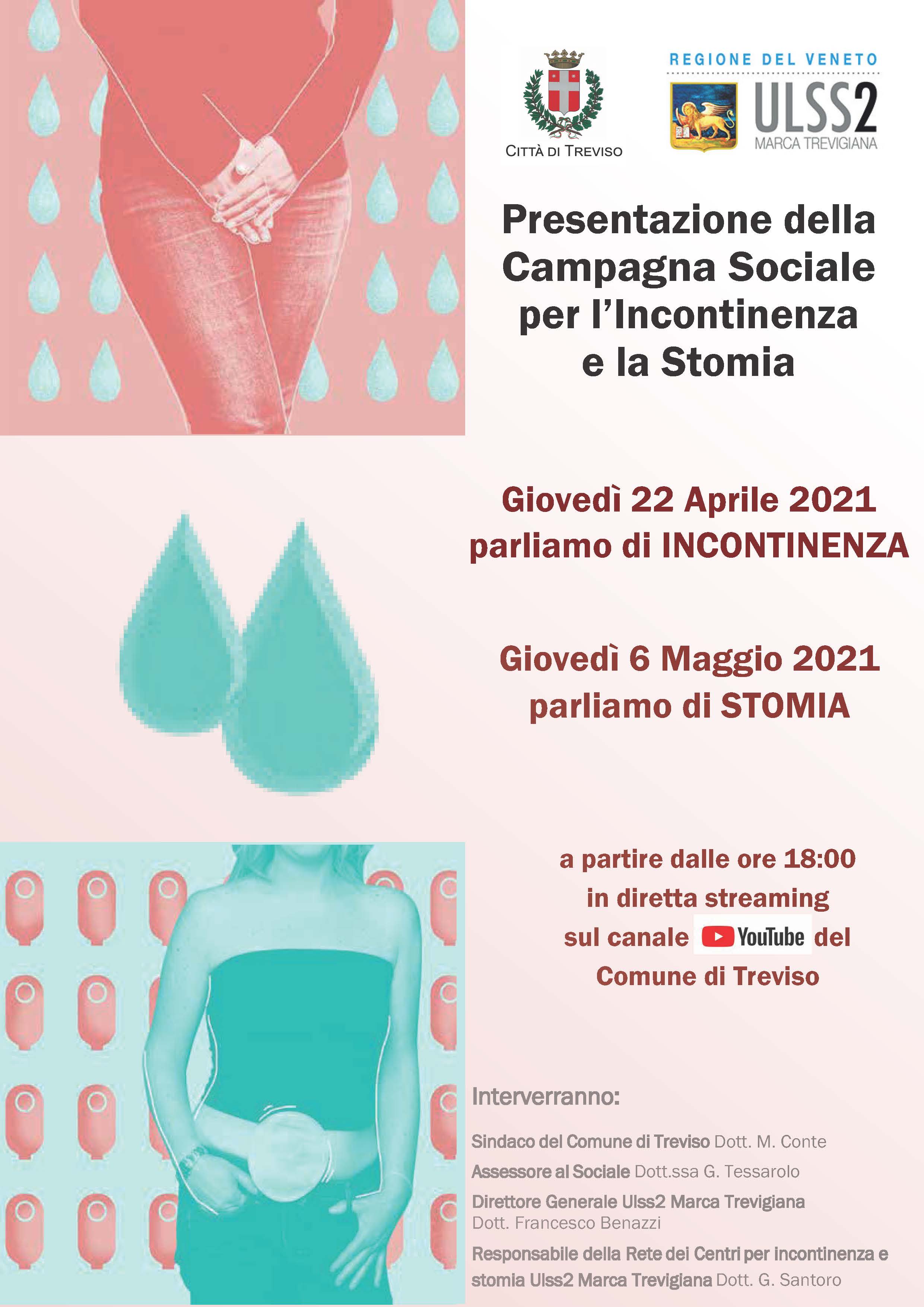 Campagna sociale per l'incontinenza e la stomia
