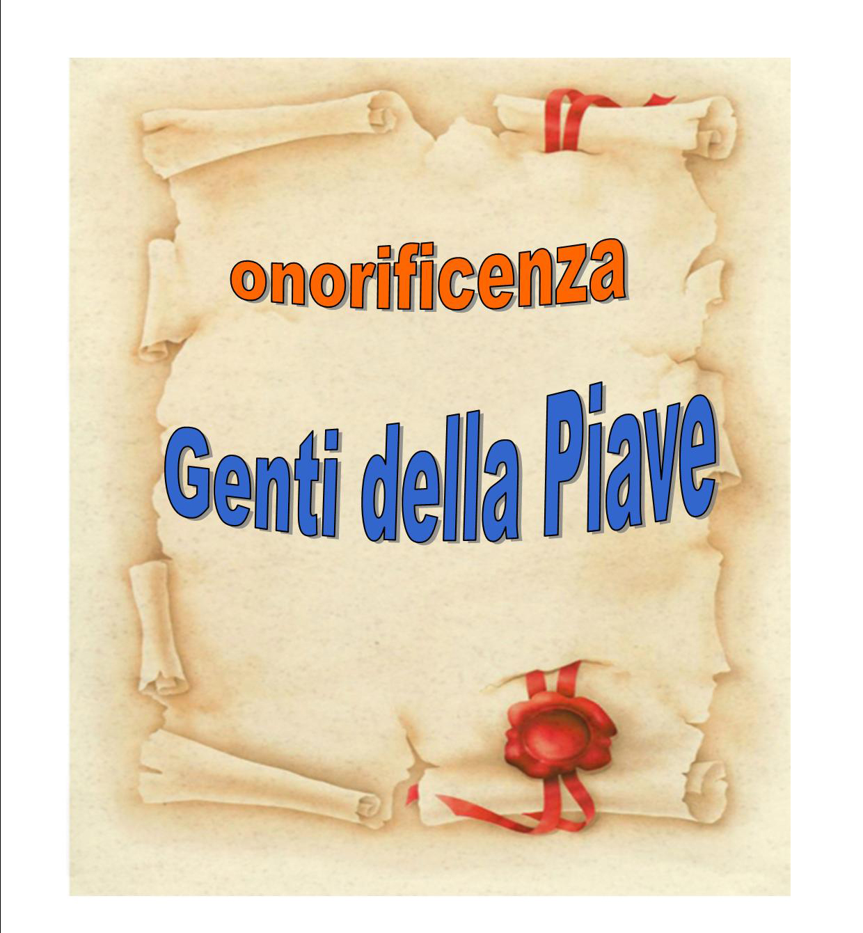 Cerimonia GENTI DELLA PIAVE - 1° maggio 2021