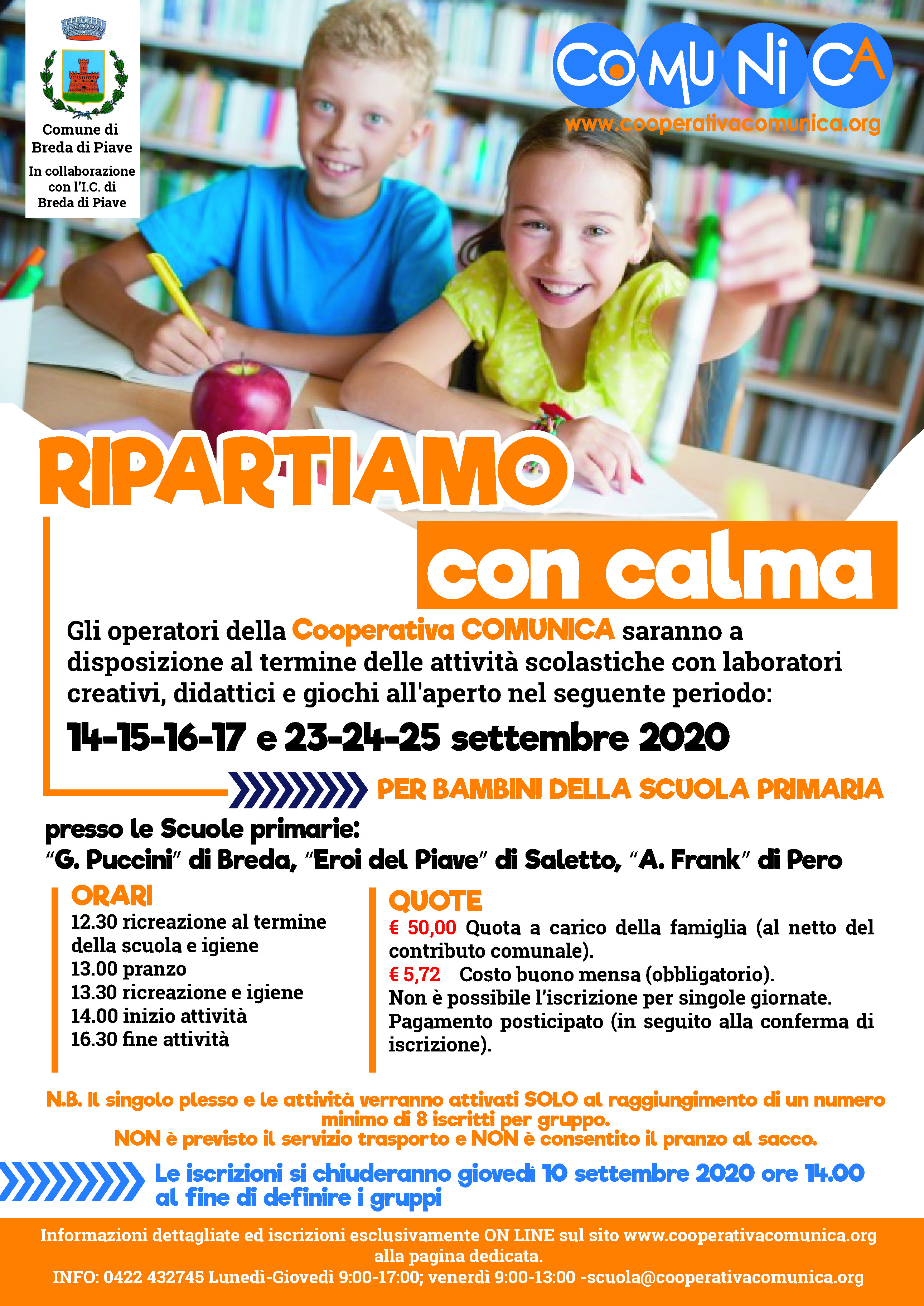 RIPARTIAMO CON CALMA