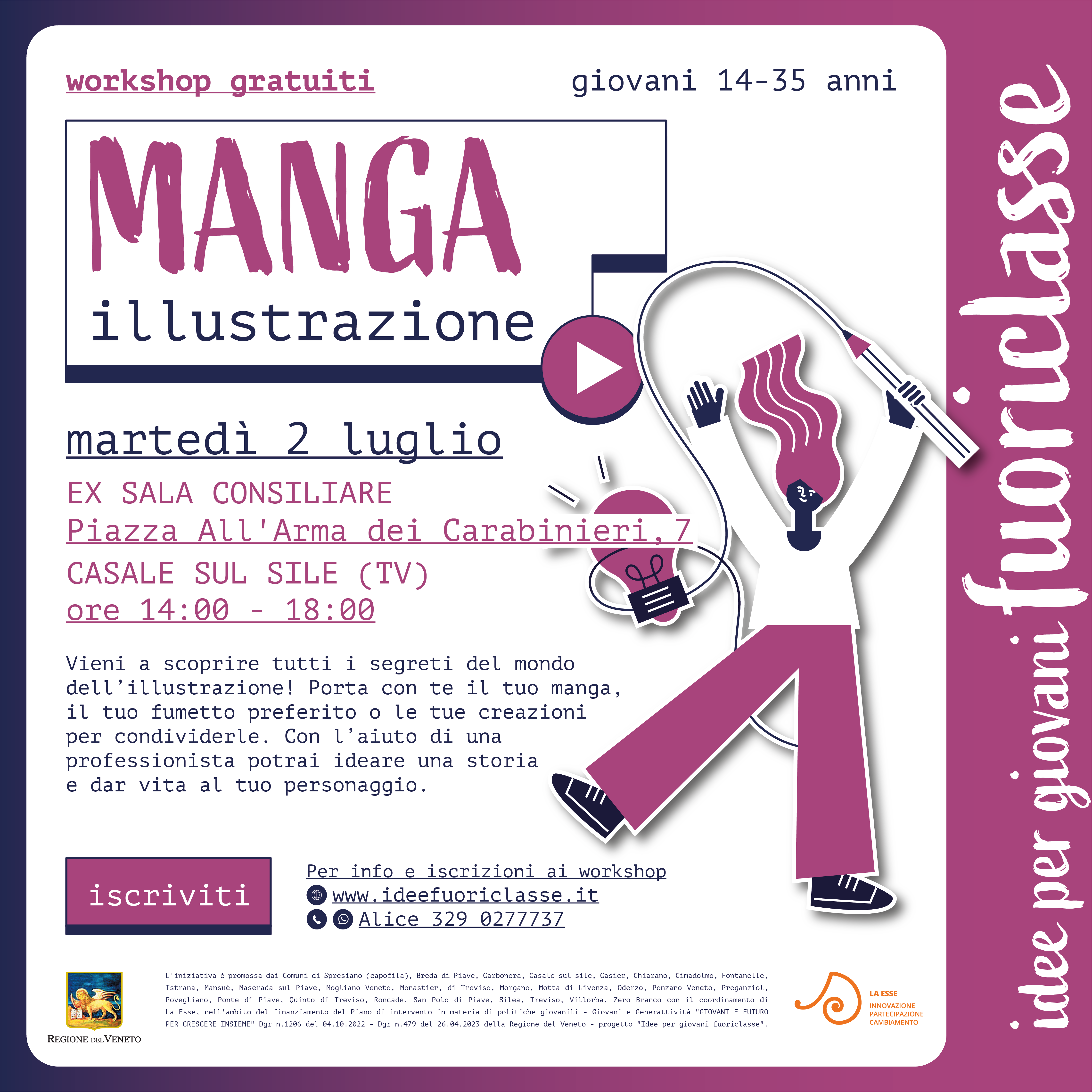 Nuovo corso di Manga ...per giovani
