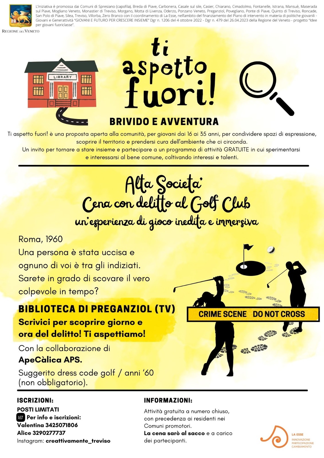 TI ASPETTO FUORI! brivido e avventura