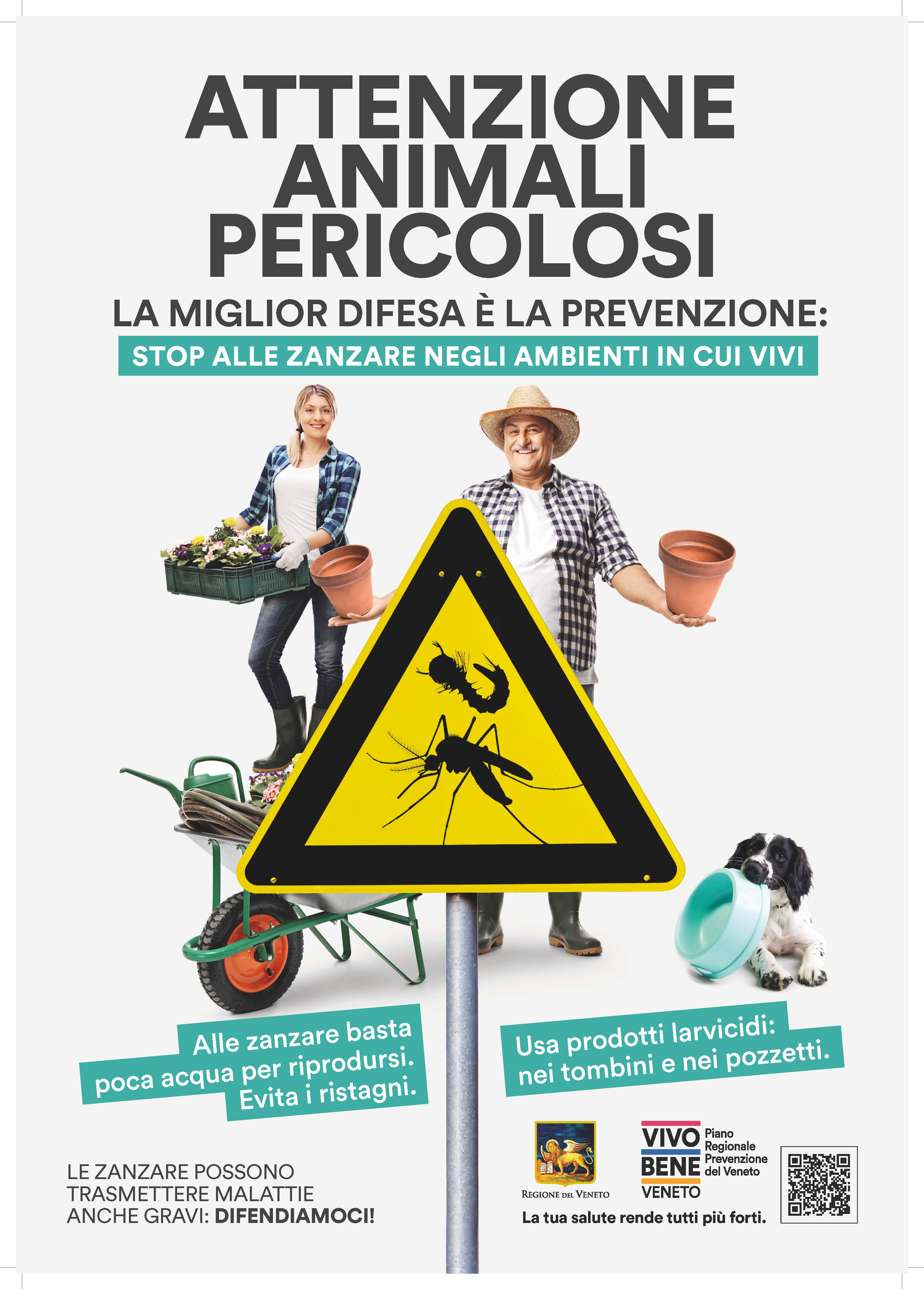 Campagna per la lotta contro zanzare e zecche