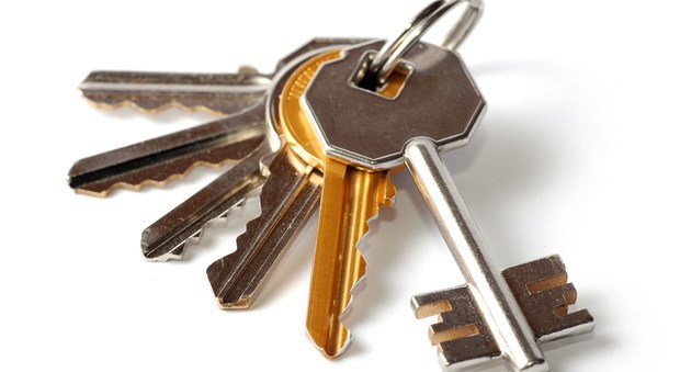 Ritrovamento di un mazzo di chiavi