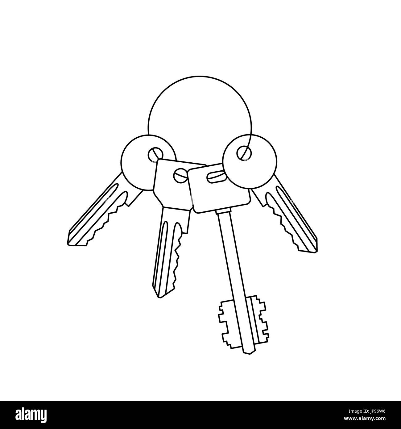 Ritrovamento mazzo di chiavi