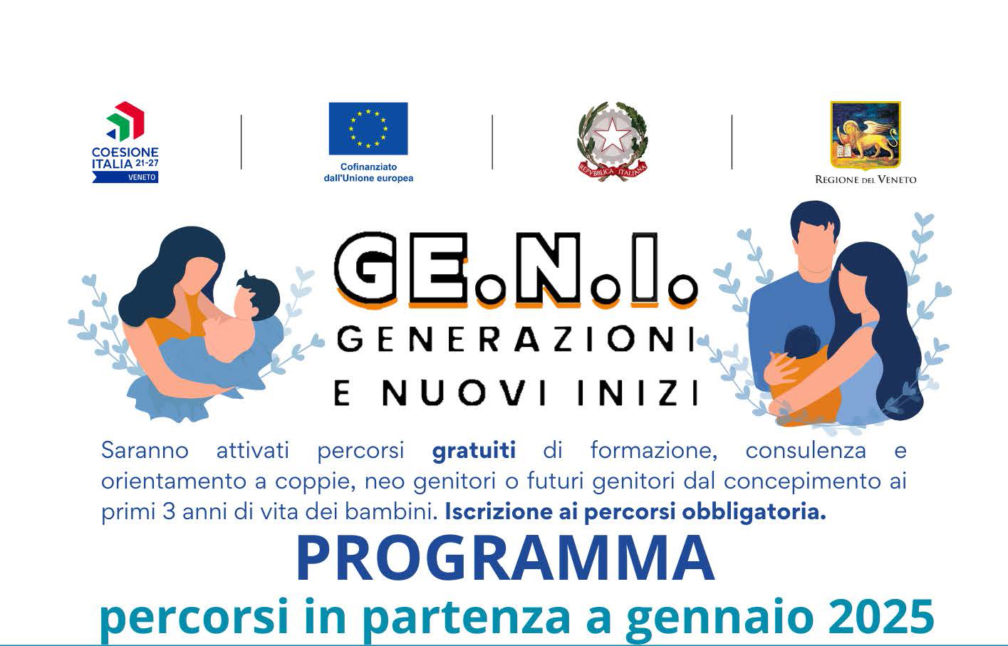 GE.N.I. percorsi gratuiti di formazine, consulenza e orientamento
