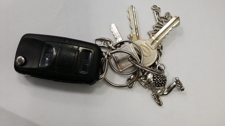 Mazzo di chiavi perso