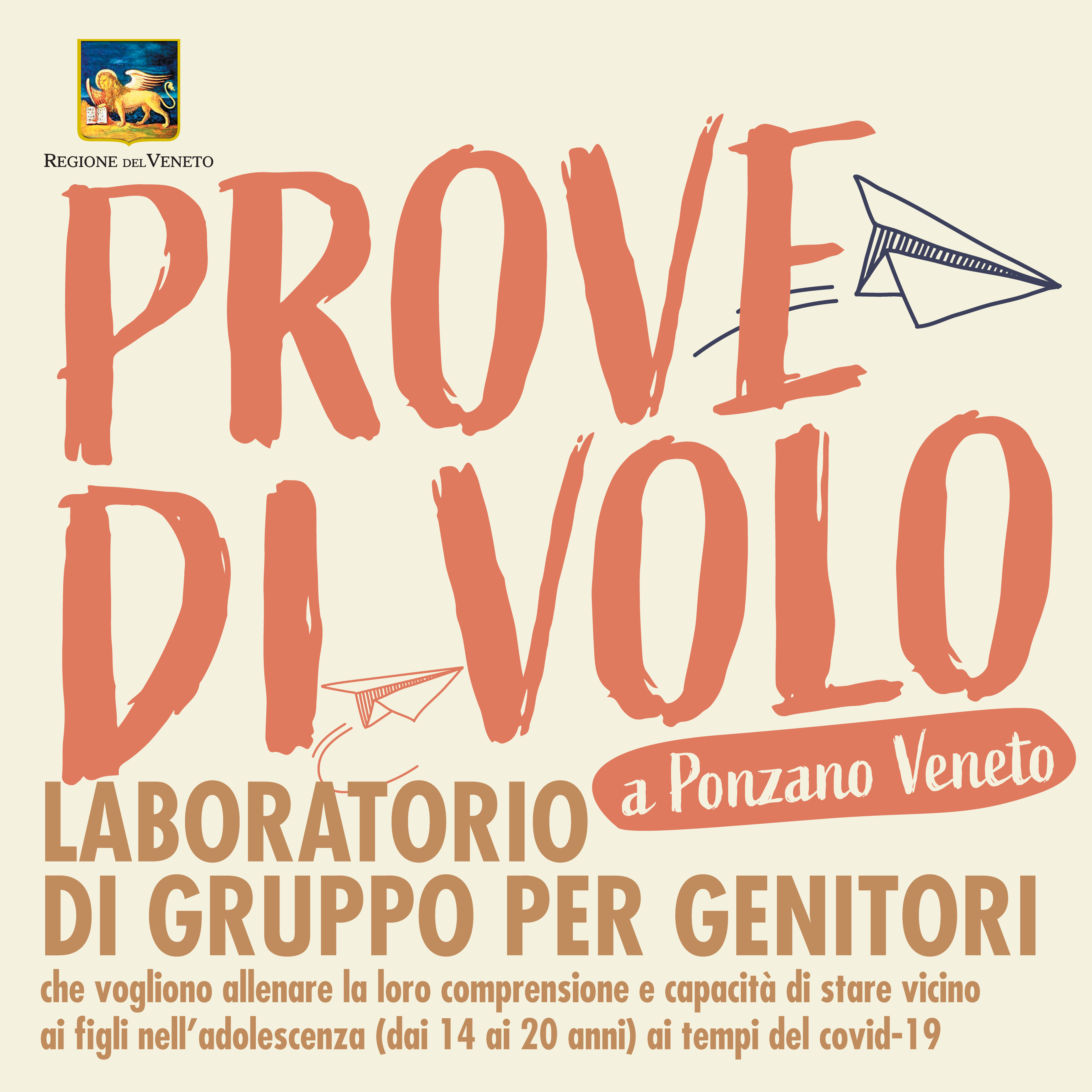 PROVE DI VOLO - Laboratorio gratuito per genitori
