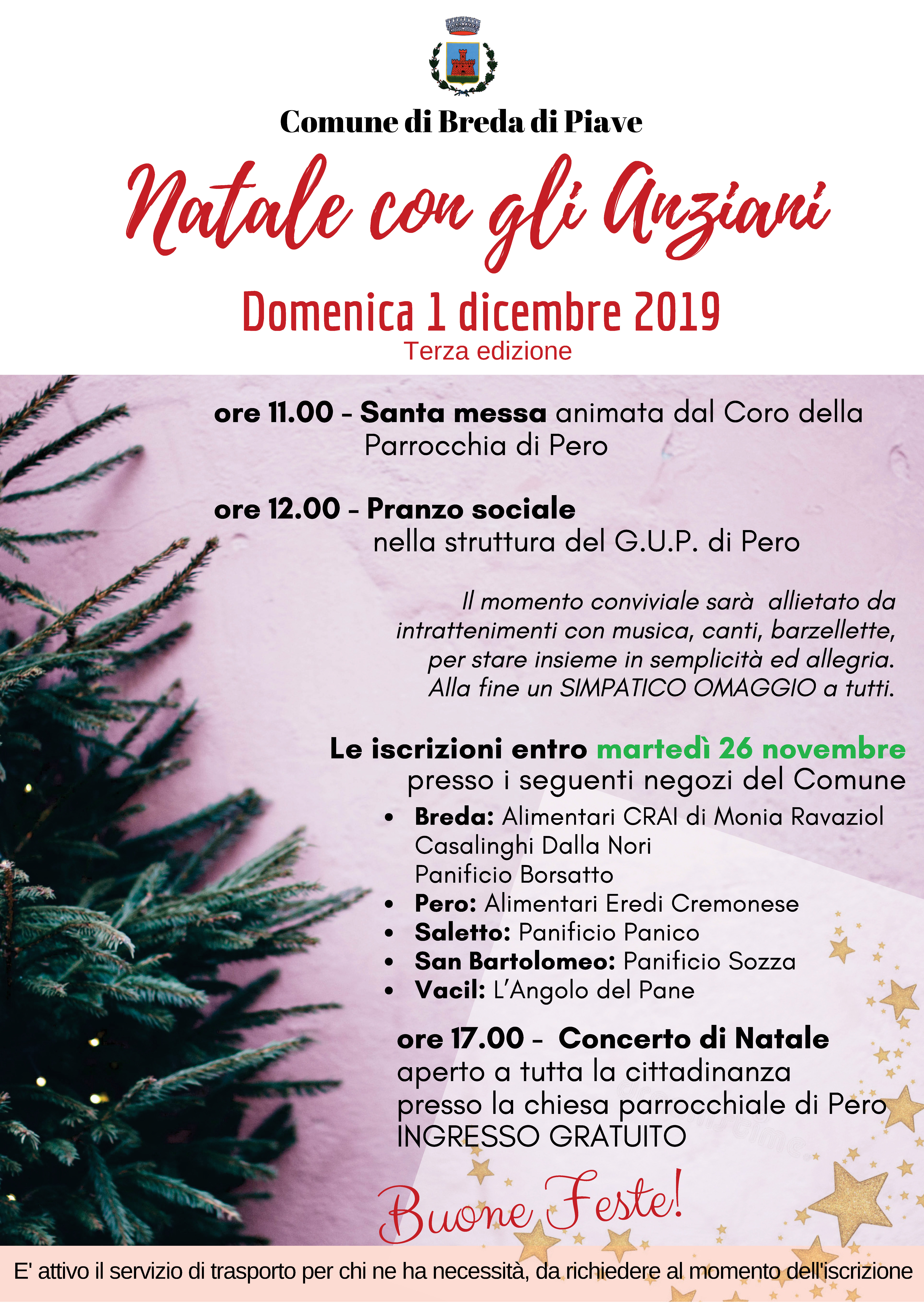 Natale con gli anziani