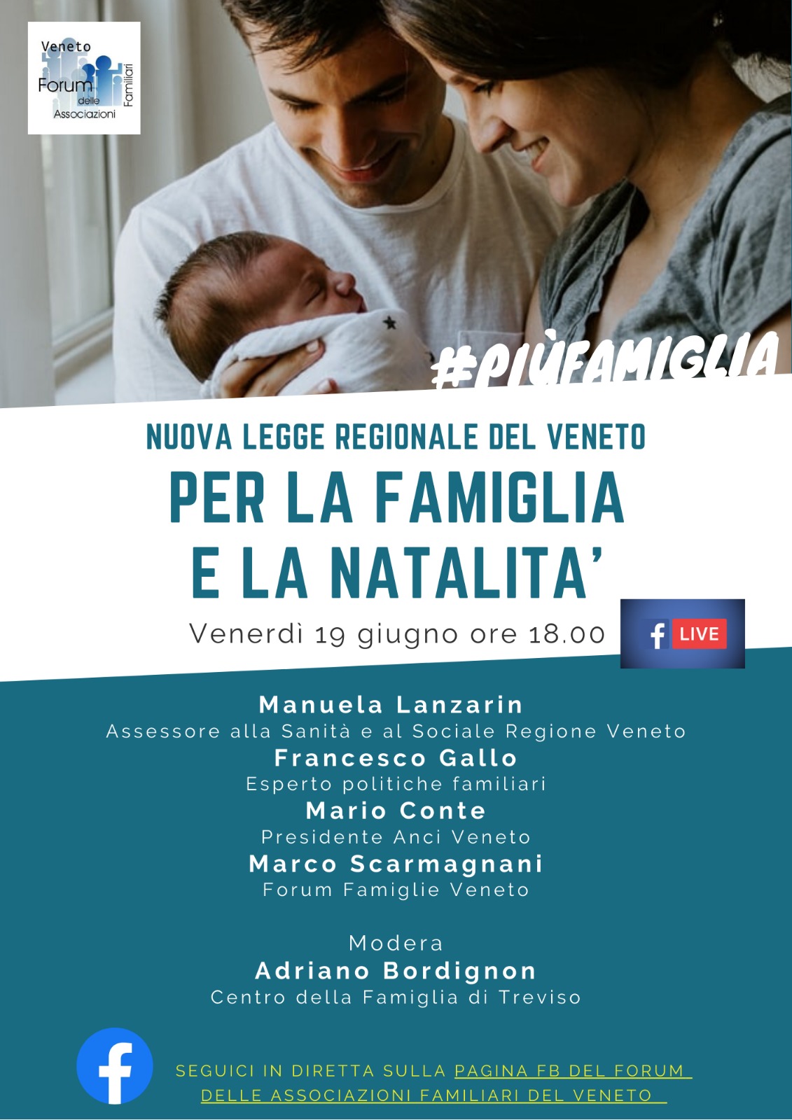 Nuova legge regionale per la FAMIGLIA