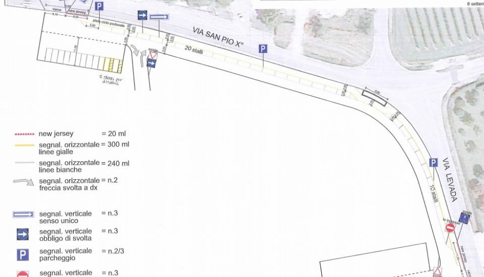 Nuova viabilità in Via Mario del Monaco a Breda di Piave